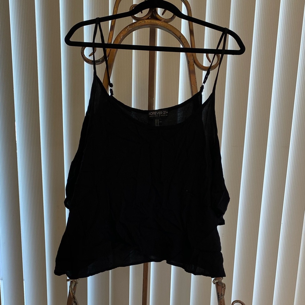 Black Off the Shoulder Top